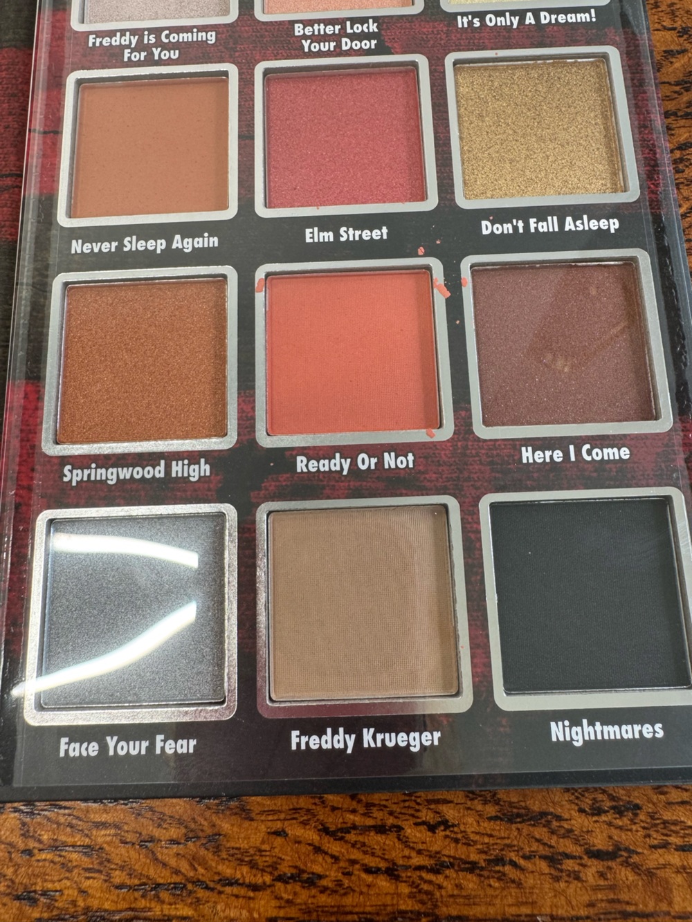 NIB A Nightmare on Elm Street Eyeshadow Palette - Picture 7 of 9
